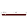 peroz arla women's brown leather knotted belt