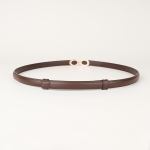peroz yara women's adjustable brown leather belt peroz yara women's adjustable brown leather belt