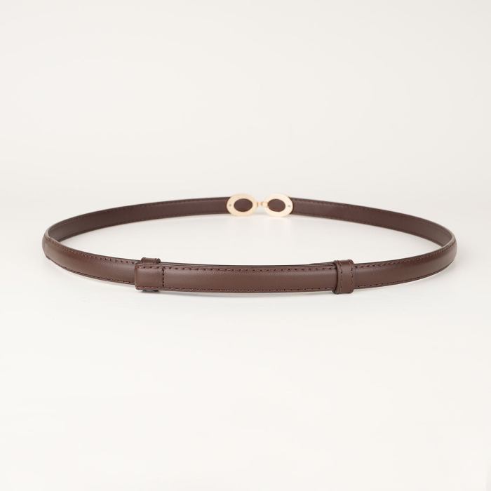 peroz yara women's adjustable brown leather belt peroz yara women's adjustable brown leather belt