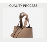 brown elegant women's leather tote handbag with gold lock detail brown elegant women's leather tote handbag with gold lock detail