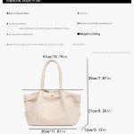 dark brown elegant pu tote bag soft and stylish handbag for everyday use dark brown elegant pu tote bag soft and stylish handbag for everyday use