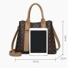 off white and brown retro fashion handbag elegant tote with large capacity for work and daily use off white and brown retro fashion handbag elegant tote with large capacity for work and daily use