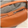 light brown minimalist shoulder bag high end cylindrical design light brown minimalist shoulder bag high end cylindrical design