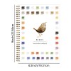 bird 2 pack watercolor painting set premium bird themed coloring books with watercolor paints (22.86×16.51cm) artist grade workbook kit