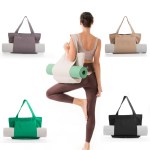 yoga mat tote bag durable canvas shoulder bag for outdoor workouts & travel(khaki) yoga mat tote bag durable canvas shoulder bag for outdoor workouts & travel(khaki)