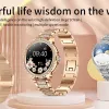 elegant women's smartwatch,hd touchscreen, bluetooth calls, health monitoring(silver) elegant women's smartwatch,hd touchscreen, bluetooth calls, health monitoring(silver)