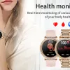elegant women's smartwatch,hd touchscreen, bluetooth calls, health monitoring(silver) elegant women's smartwatch,hd touchscreen, bluetooth calls, health monitoring(silver)