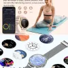 elegant women's smartwatch,hd touchscreen, bluetooth calls, health monitoring(silver) elegant women's smartwatch,hd touchscreen, bluetooth calls, health monitoring(silver)