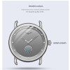 blue elegant men's watch with leather band small seconds, onion crown detail blue elegant men's watch with leather band small seconds, onion crown detail