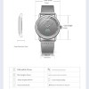 silver elegant men's watch with leather band small seconds, onion crown detail silver elegant men's watch with leather band small seconds, onion crown detail