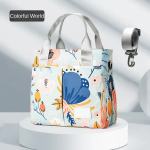 colorful versatile nappy bag tote lightweight diaper bag with insulated pocket & crossbody strap colorful versatile nappy bag tote lightweight diaper bag with insulated pocket & crossbody strap