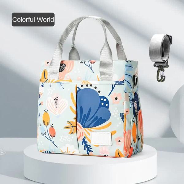 colorful versatile nappy bag tote lightweight diaper bag with insulated pocket & crossbody strap colorful versatile nappy bag tote lightweight diaper bag with insulated pocket & crossbody strap