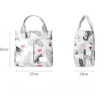 pink versatile nappy bag tote lightweight diaper bag with insulated pocket & crossbody strap