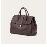 size l black elegant women's leather briefcase tote vintage style large capacity commuter handbag premium cowhide leather size l black elegant women's leather briefcase tote vintage style large capacity commuter handbag premium cowhide leather