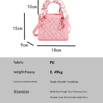 elegant embossed pu leather handbag with scarf detail versatile top handle & crossbody bag(dark blue) elegant embossed pu leather handbag with scarf detail versatile top handle & crossbody bag(dark blue)