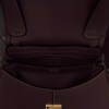 beige elegant womens genuine cowhide leather top handle satchel chic flap crossbody shoulder bag