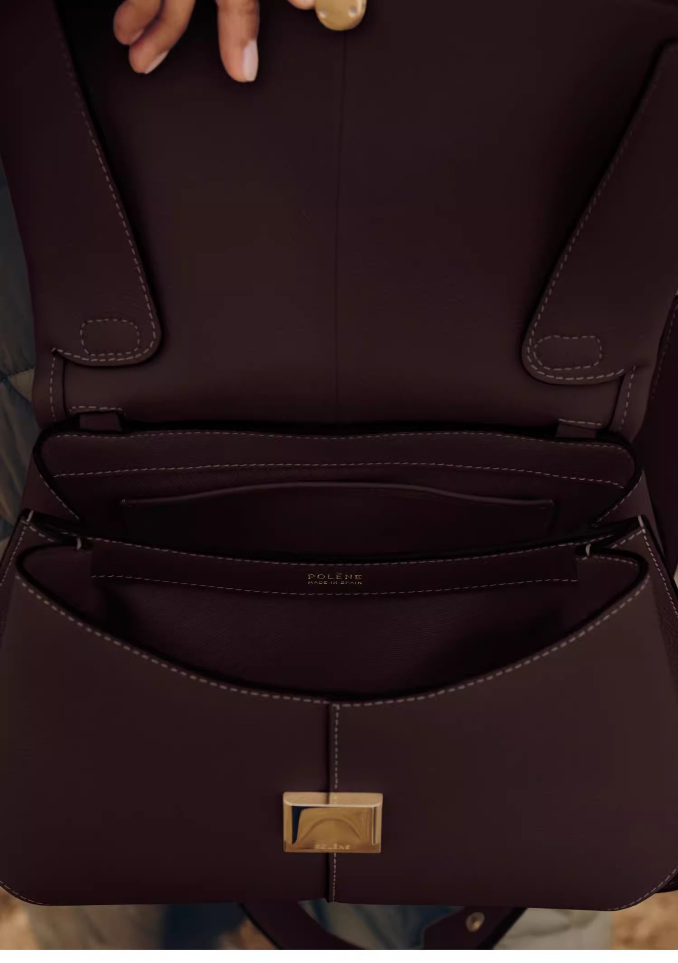 brown elegant womens genuine cowhide leather top handle satchel chic flap crossbody shoulder bag