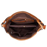 blue womens soft pu leather hobo bag large casual tote handbag with adjustable crossbody strap blue womens soft pu leather hobo bag large casual tote handbag with adjustable crossbody strap