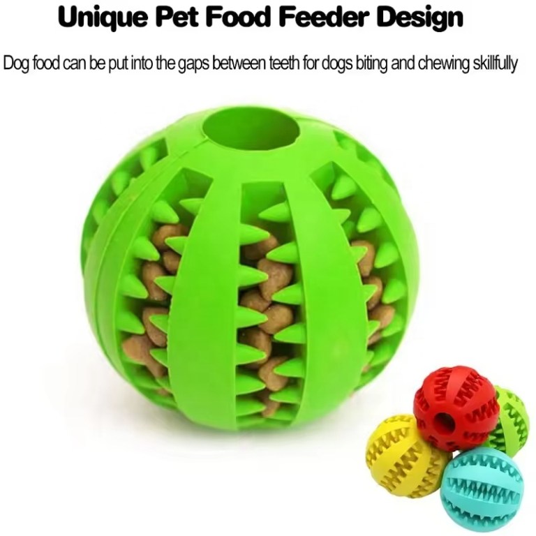 orange tpr dog chew ball set – 3 piece size combination (small, medium, large) with food hiding design for teeth cleaning and mental stimulation in australia