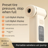 beige 4 in 1 car vacuum cleaner and tyre inflator portable cordless air pump with led light and digital pressure gauge beige 4 in 1 car vacuum cleaner and tyre inflator portable cordless air pump with led light and digital pressure gauge