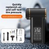 beige 4 in 1 car vacuum cleaner and tyre inflator portable cordless air pump with led light and digital pressure gauge beige 4 in 1 car vacuum cleaner and tyre inflator portable cordless air pump with led light and digital pressure gauge