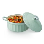 buydeem cp521 enameled cast iron dutch oven