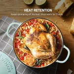 buydeem cp521 enameled cast iron dutch oven