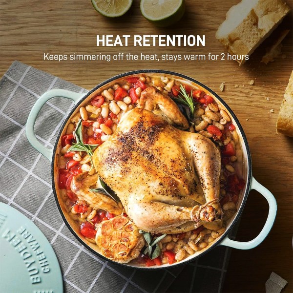 buydeem cp521 enameled cast iron dutch oven buydeem cp521 enameled cast iron dutch oven