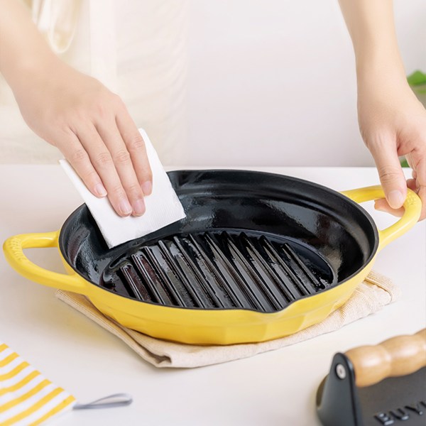 buydeem cp553 enameled cast iron grill pan