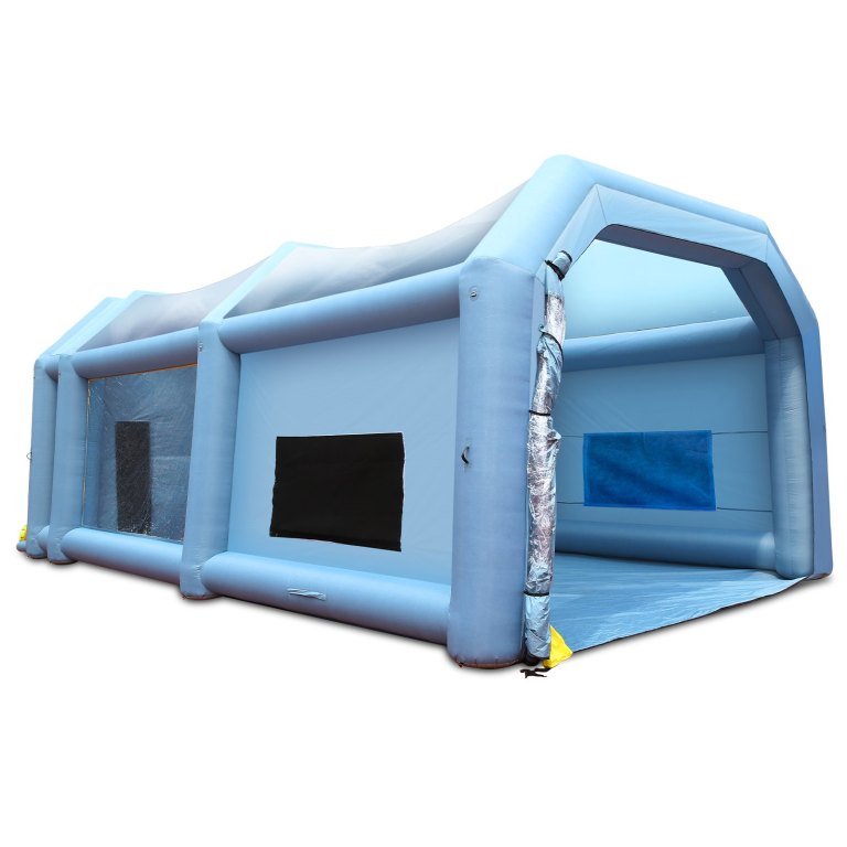 vevor inflatable paint booth, 10x6x4m inflatable spray booth, high powerful 950w+1100w blowers spray booth tent, car paint tent air filter system for car parking tent workstation motorcycle garage vevor inflatable paint booth, 10x6x4m inflatable spray booth, high powerful 950w+1100w blowers spray booth tent, car paint tent air filter system for car parking tent workstation motorcycle garage