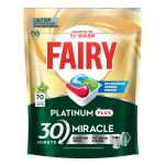 fairy platinum plus x 70 herbal breeze dishwasher tablets