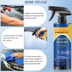 500ml Car Coating Spray Quick Effect Coating Agent New Quickly Coat Car Wax Car Scratch Wax Polish Spray Waterless Wash 4