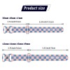 Checked Series Printed Strap for Apple Watch 11 10 9 Silicone Band Replaceable Bracelet for iWatch 46mm 42mm 41mm 40mm Watchband 4