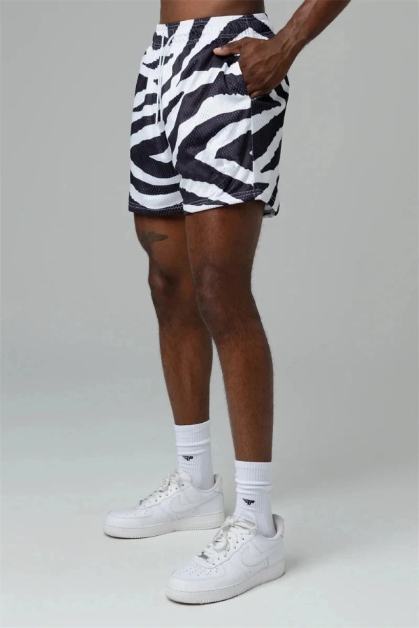 summer mesh ventilation sports shorts outdoor men trendy fitness running training shorts digital printed shorts men's sweatpants Summer Mesh Ventilation Sports Shorts Outdoor Men Trendy Fitness Running Training Shorts Digital Printed Shorts Men's Sweatpants