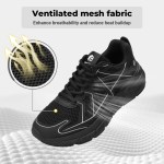 fitville newest walking shoes for men wide width thicker cushioning sneaker bouncy running shoe workout gym athletic Fitville Newest Walking Shoes For Men Wide Width Thicker Cushioning Sneaker Bouncy Running Shoe Workout Gym Athletic 3