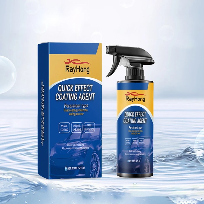 5 1pc 120ml car coating hydrophobic protection quick dry car polishing maintenance spray water repellent spray car accessories 5-1PC 120ml Car Coating Hydrophobic Protection Quick-Dry Car Polishing Maintenance Spray Water Repellent Spray Car Accessories 6