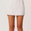 Bornlads 2026 Spring Summer New Shirt Skirt Set Ruffled Texture Sheer Shirt Mini Skirt Vacation Lazy Style Two Piece Outfit 5