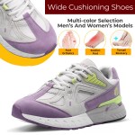 FitVille Women's Walking Shoes Wide Width Sneakers for Flat Foot Plantar Fasciitis Heel Pain Relief Lightweight Anti-slip Shoes 3