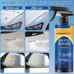 500ml Car Coating Spray Quick Effect Coating Agent New Quickly Coat Car Wax Car Scratch Wax Polish Spray Waterless Wash 3