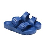 Boken EVA Wide Version Lightweight Couple Sandals Double Buckle Men Women Casual Outdoor Wear Waterproof Non-Slip Beach Shoes