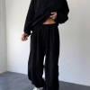 bornlads autumn winter soft hoodie set women's drop shoulder loose hoodie relaxed pullover long pants set Bornlads Autumn Winter Soft Hoodie Set Women's Drop Shoulder Loose Hoodie Relaxed Pullover Long Pants Set 6