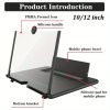 10/12 inch Multi Functional HD Amplifier Mobile Phone Screen Amplifier HD Screen Magnifying Glass Anti Blue Light Eye Protection 3