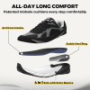 fitville extra wide walking shoes for men wide cushioned sports shoes for swollen feet flat feet arch fit relieve heel pain Fitville Extra Wide Walking Shoes for Men Wide Cushioned Sports Shoes For Swollen Feet Flat Feet Arch Fit Relieve Heel Pain 5