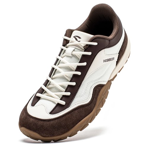 hobibear wide width hiking shoes unisex trekking trail running sneakers retro non slip lace up walking shoes HOBIBEAR Wide Width Hiking Shoes Unisex Trekking Trail Running Sneakers Retro Non Slip Lace-Up Walking Shoes