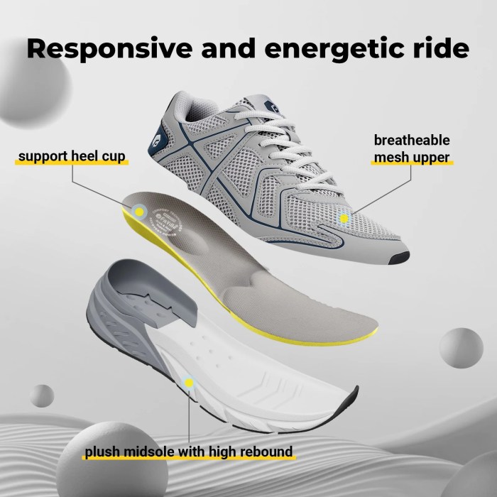 fitville newest walking shoes for men wide width thicker cushioning sneaker bouncy running shoe workout gym athletic Fitville Newest Walking Shoes For Men Wide Width Thicker Cushioning Sneaker Bouncy Running Shoe Workout Gym Athletic 6