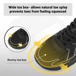fitville newest walking shoes for men wide width thicker cushioning sneaker bouncy running shoe workout gym athletic Fitville Newest Walking Shoes For Men Wide Width Thicker Cushioning Sneaker Bouncy Running Shoe Workout Gym Athletic 4