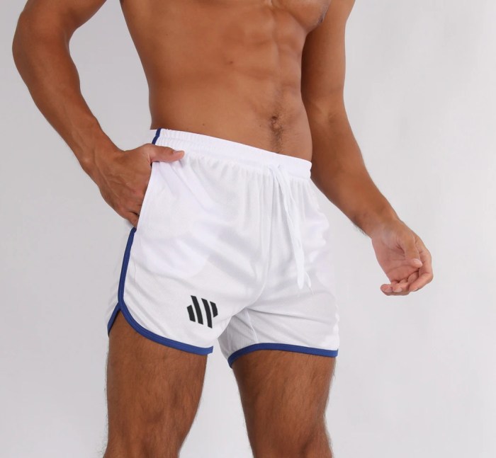 New Running Mesh Fitness Sport Men's Quick Drying Shorts Casual Breathable Training Tight Squat Three-Quarter Pants Summer 2
