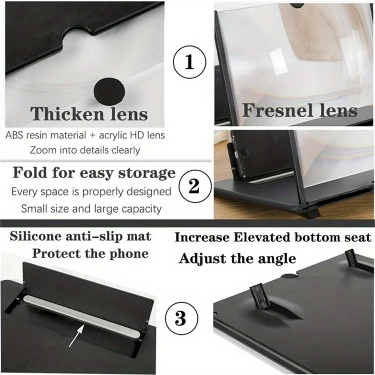 best sellers 12/10 inch hd mobile phone screen magnifier with phone holders screen video amplifier enlarged screen phone stands Best Sellers 12/10 inch HD Mobile Phone Screen Magnifier With Phone Holders Screen Video Amplifier Enlarged Screen Phone Stands 6