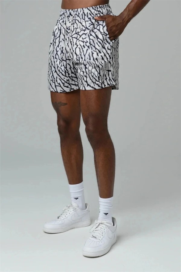 summer mesh ventilation sports shorts outdoor men trendy fitness running training shorts digital printed shorts men's sweatpants Summer Mesh Ventilation Sports Shorts Outdoor Men Trendy Fitness Running Training Shorts Digital Printed Shorts Men's Sweatpants 2