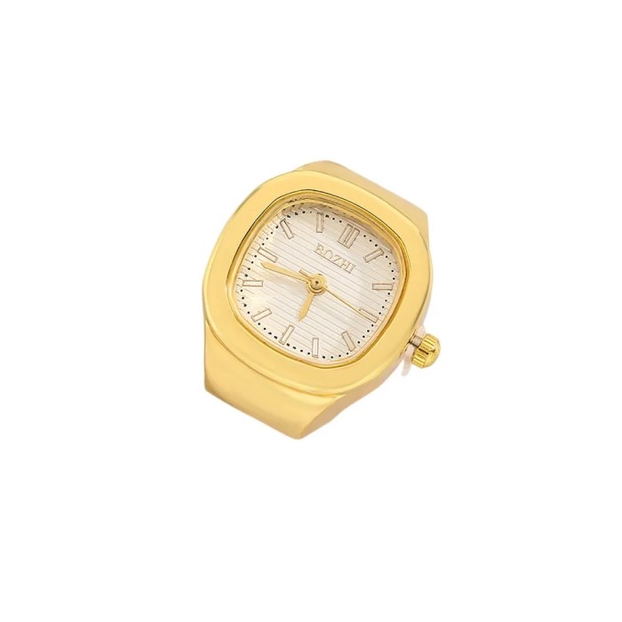 creative adjustable finger ring watch mini square couple ring watch alloy vintage time watch ring men women Creative Adjustable Finger Ring Watch Mini Square Couple Ring Watch Alloy Vintage Time Watch Ring Men Women